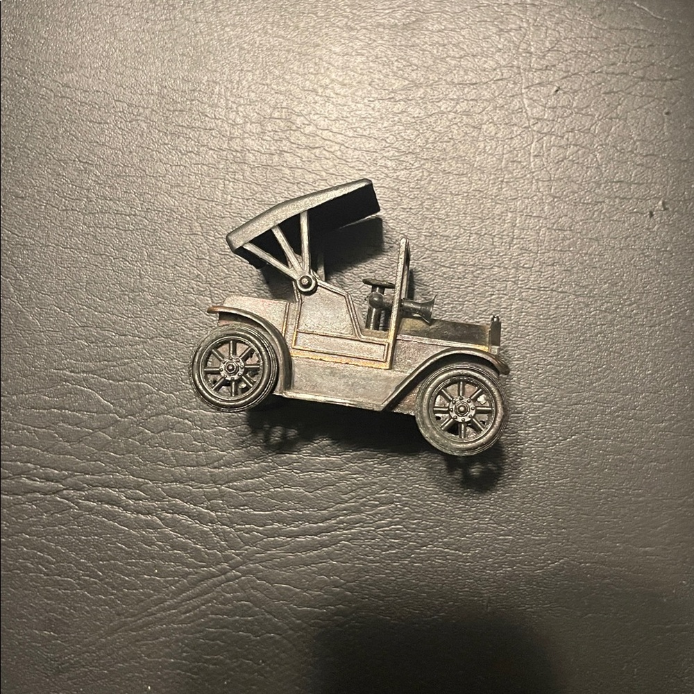 Vintage Style Metal Car Figurine